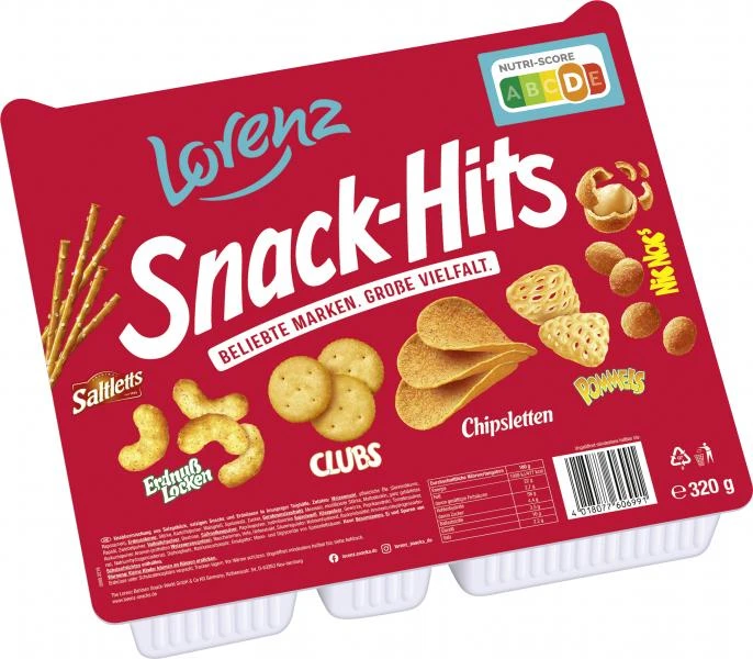 Lorenz Snack-Hits Knabbermischung 1 Lorenz Snack-Hits Knabbermischung