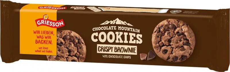 Griesson Chocolate Mountain Cookies Crispy Brownie 1 Griesson Chocolate Mountain Cookies Crispy Brownie