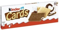 Kinder Cards Kekswaffel Mit Milch Und Kakao