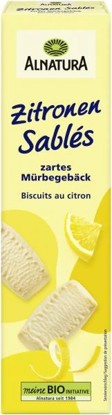 Alnatura Zitronen Sablés