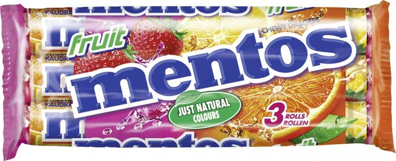Mentos Fruit 3er 1 Mentos Fruit 3er