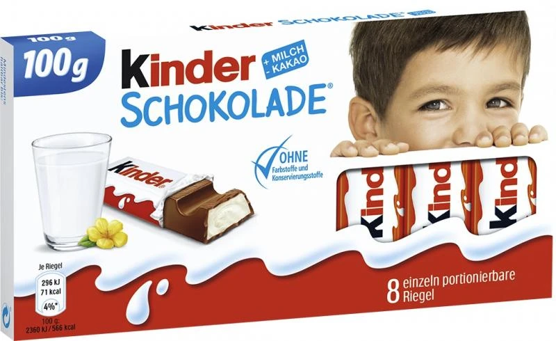 Kinder Schokolade 1 Kinder Schokolade