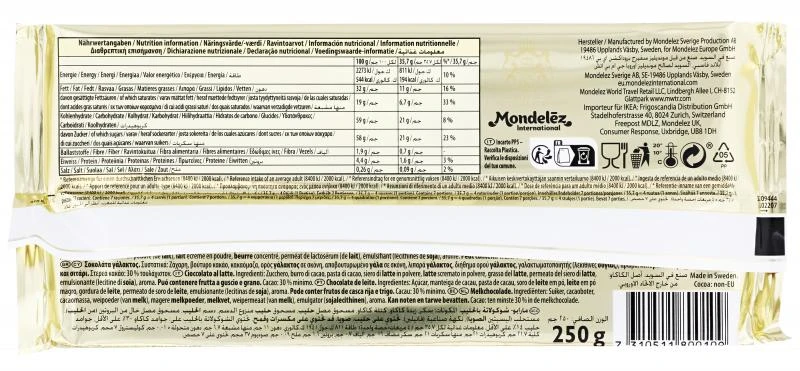 Marabou Mjölkchoklad Vollmilch King Size 3 Marabou Mjölkchoklad Vollmilch King Size – Bild 3