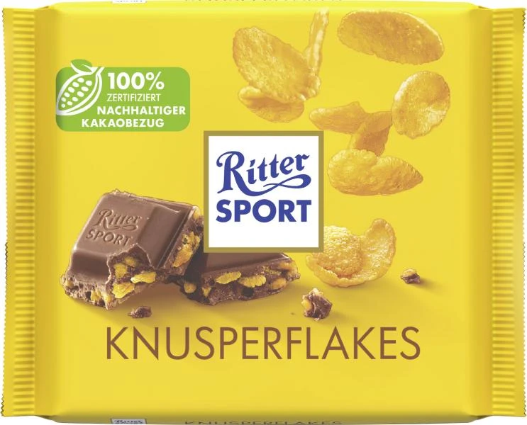 Ritter Sport Knusperflakes 1 Ritter Sport Knusperflakes