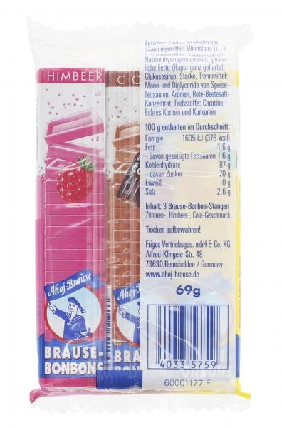 Frigeo Ahoj-Brause Brause-Bonbons 2 Frigeo Ahoj-Brause Brause-Bonbons – Bild 2