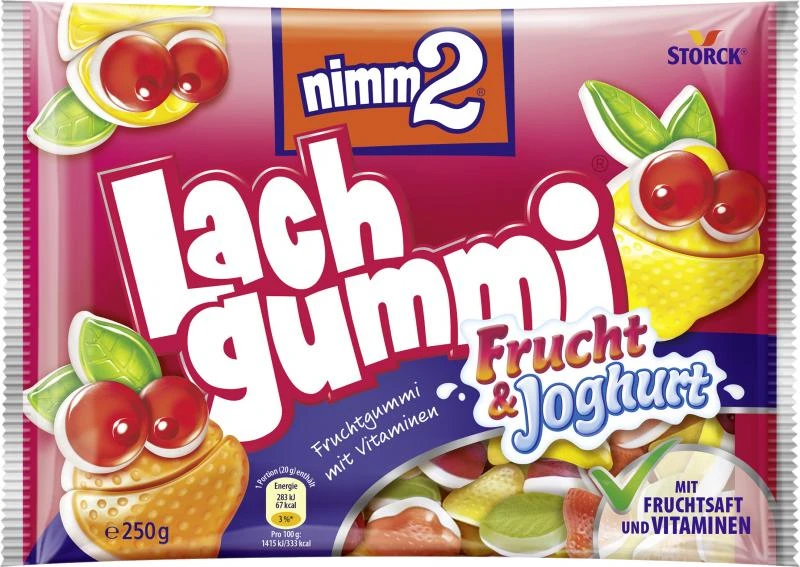 Nimm2 Lachgummi Frucht & Joghurt 1 Nimm2 Lachgummi Frucht & Joghurt
