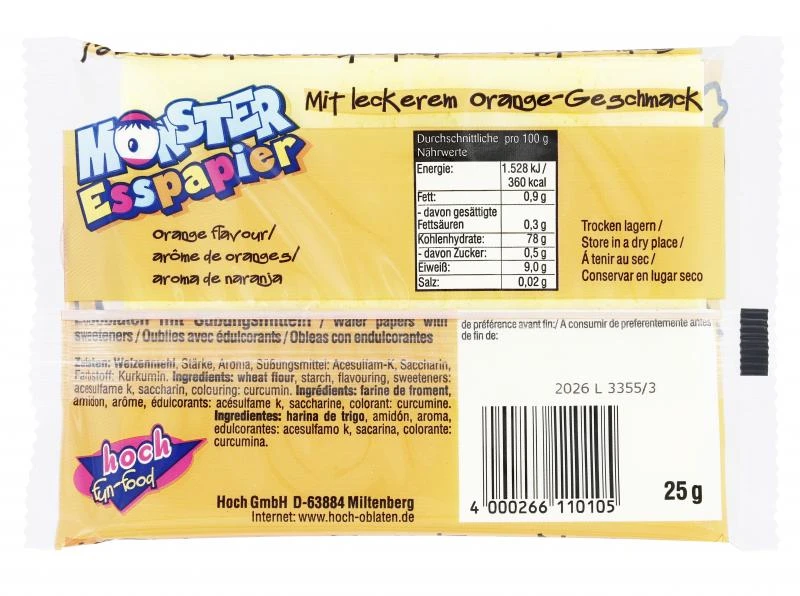 Hoch Fun-food Monster Esspapier 4 Hoch Fun-food Monster Esspapier – Bild 4