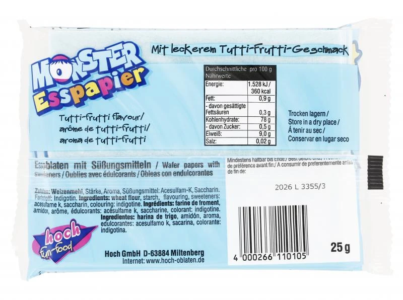 Hoch Fun-food Monster Esspapier 5 Hoch Fun-food Monster Esspapier – Bild 5