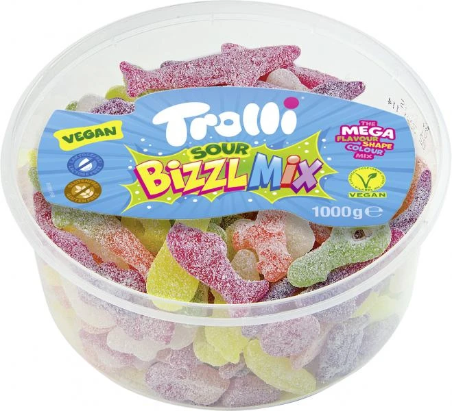 Trolli Sour Bizzl Mix 1 Trolli Sour Bizzl Mix