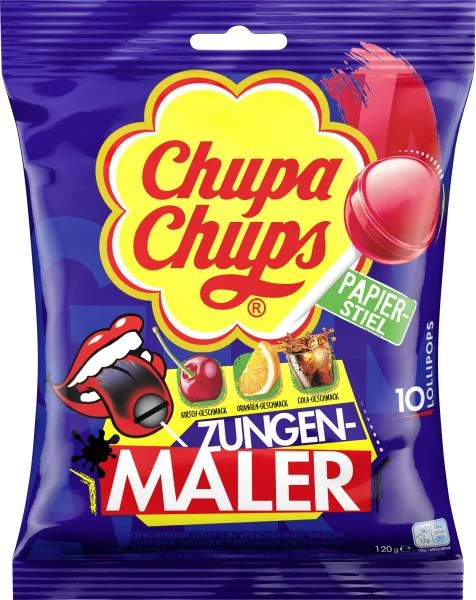 Chupa Chups Lollipops Zungenmaler 1 Chupa Chups Lollipops Zungenmaler
