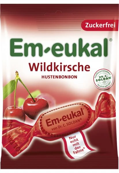Em-eukal Hustenbonbons Wildkirsche Zuckerfrei 1 Em-eukal Hustenbonbons Wildkirsche Zuckerfrei