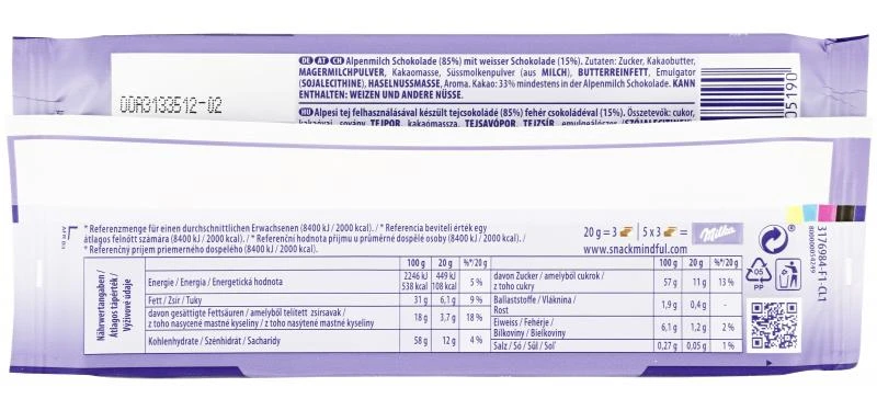 Milka Tafel Kuhflecken 3 Milka Tafel Kuhflecken – Bild 3