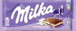 Milka Tafel Alpenmilch-Crème