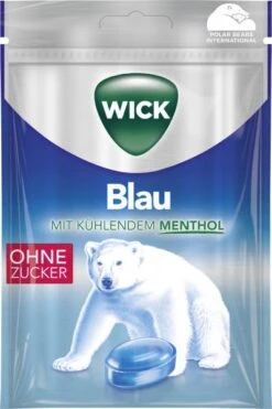 Wick Blau Hustenbonbons Mit Menthol Ohne Zucker