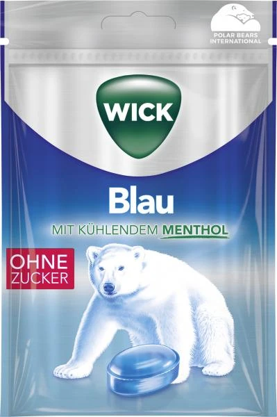 Wick Blau Hustenbonbons Mit Menthol Ohne Zucker 1 Wick Blau Hustenbonbons Mit Menthol Ohne Zucker