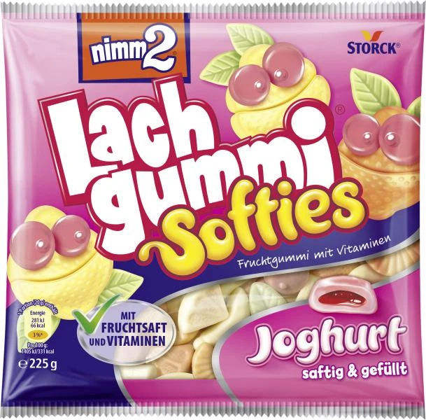 Nimm2 Lachgummi Softies Joghurt 1 Nimm2 Lachgummi Softies Joghurt