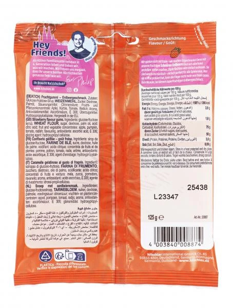 Hitschler Hitschies Erdbeer Schnüre 2 Hitschler Hitschies Erdbeer Schnüre – Bild 2