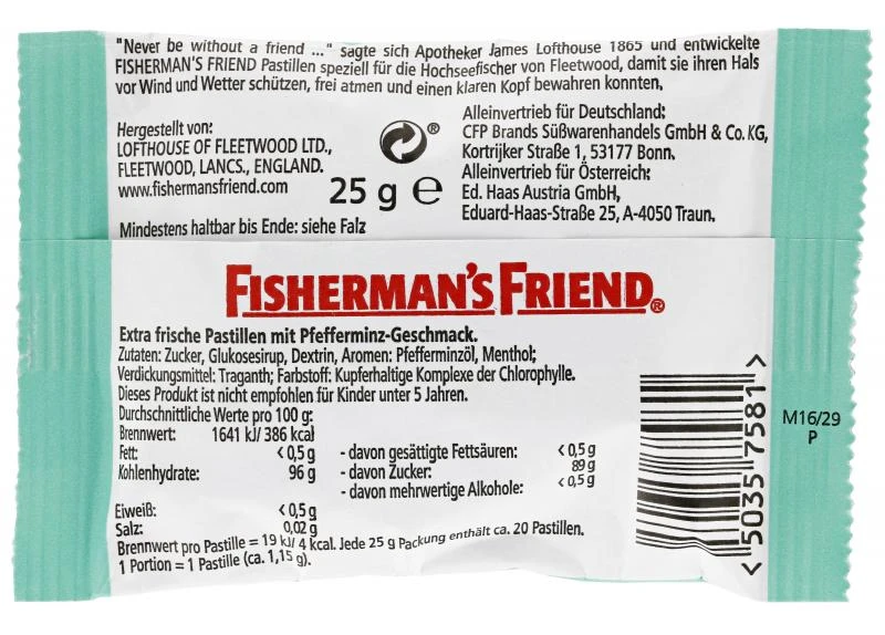 Fisherman's Friend Mint 2 Fisherman's Friend Mint – Bild 2