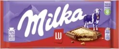 Milka Tafel Alpenmilch & LU Kekse