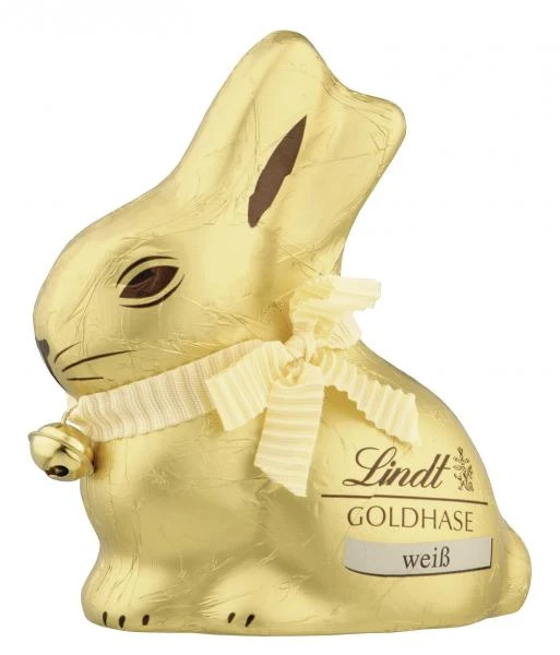 Lindt Goldhase Weiß 1 Lindt Goldhase Weiß