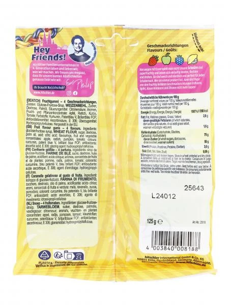 Hitschler Hitschies Schnüre 125 G 2 Hitschler Hitschies Schnüre 125 G – Bild 2