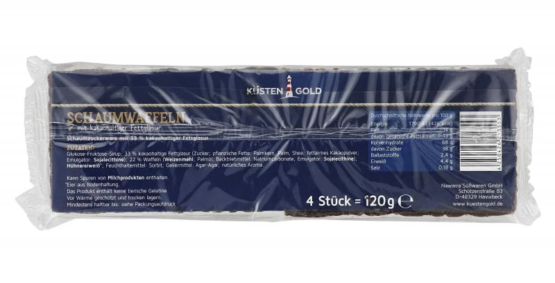 Küstengold Schaumwaffeln 2 Küstengold Schaumwaffeln – Bild 2