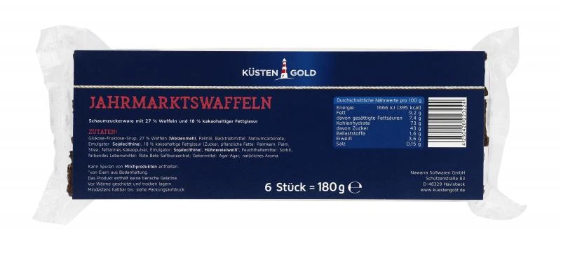 Küstengold Jahrmarktswaffeln 2 Küstengold Jahrmarktswaffeln – Bild 2