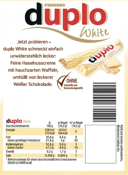 Duplo White 2 Duplo White – Bild 2