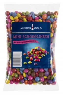 Küstengold Mini Schokolinsen Bunt