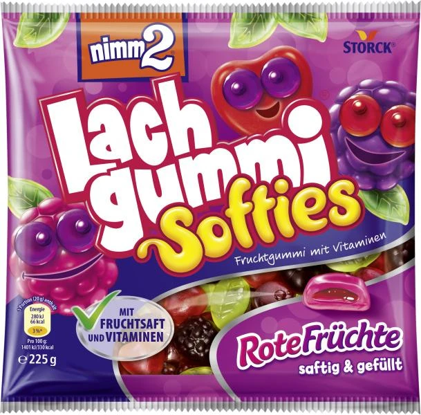 Nimm 2 Lachgummi Softies Rote Früchte 1 Nimm 2 Lachgummi Softies Rote Früchte