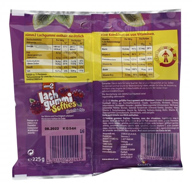 Nimm 2 Lachgummi Softies Rote Früchte 2 Nimm 2 Lachgummi Softies Rote Früchte – Bild 2