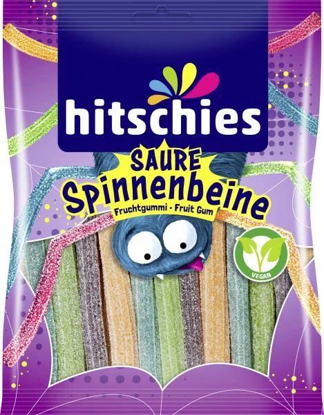 Hitschler Spinnenbeine Saure Fruchtgummi-Sticks 1 Hitschler Spinnenbeine Saure Fruchtgummi-Sticks