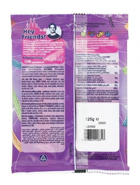 Hitschler Spinnenbeine Saure Fruchtgummi-Sticks 2 Hitschler Spinnenbeine Saure Fruchtgummi-Sticks – Bild 2