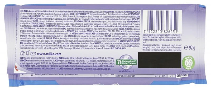 Milka Tafel Oreo Sandwich 2 Milka Tafel Oreo Sandwich – Bild 2