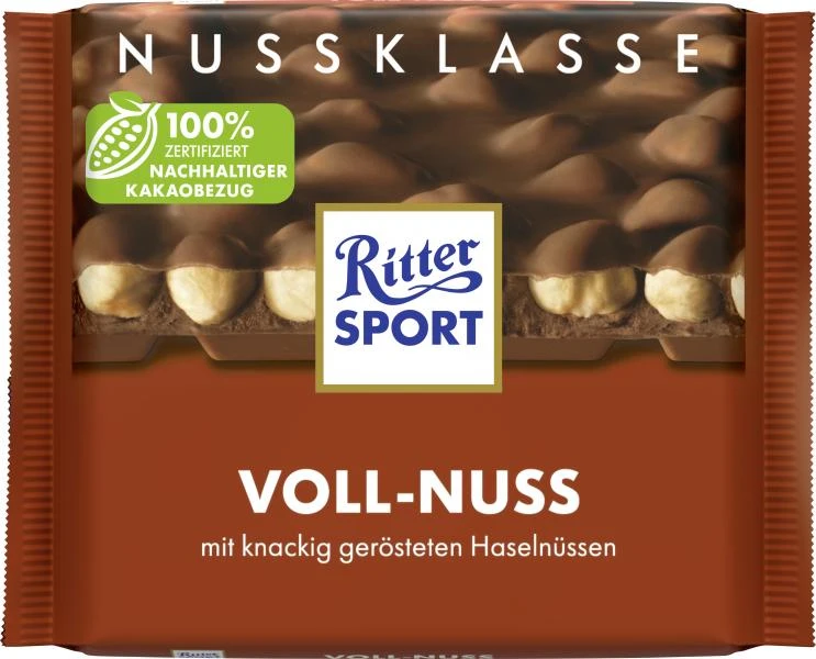 Ritter Sport Nussklasse Voll-Nuss 2 Ritter Sport Nussklasse Voll-Nuss – Bild 2