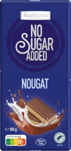 Frankonia No Sugar Added Nougat Schokolade