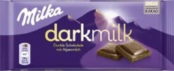 Milka Tafel Darkmilk Alpenmilch