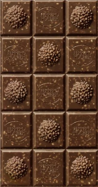 Ferrero Rocher Tafel Original Haselnuss 2 Ferrero Rocher Tafel Original Haselnuss – Bild 2