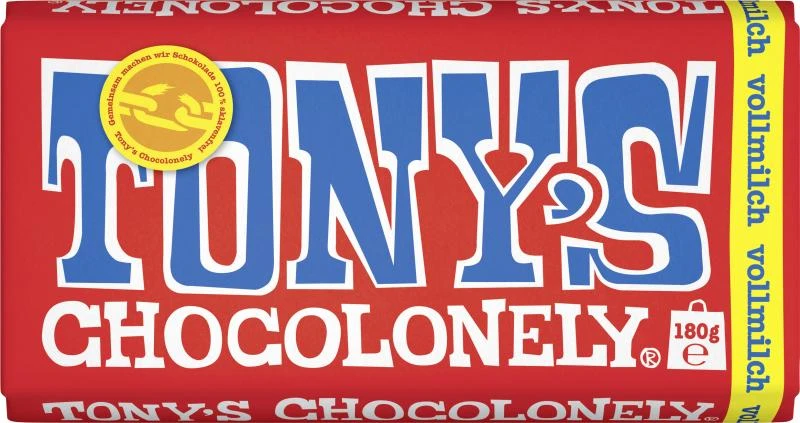 Tony's Chocolonely Vollmilchschokolade 1 Tony's Chocolonely Vollmilchschokolade