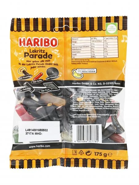 Haribo Lakritz Parade 2 Haribo Lakritz Parade – Bild 2