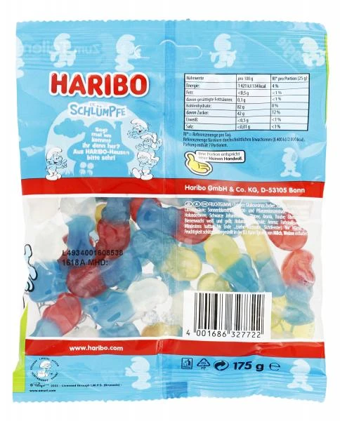 Haribo Schlümpfe 2 Haribo Schlümpfe – Bild 2