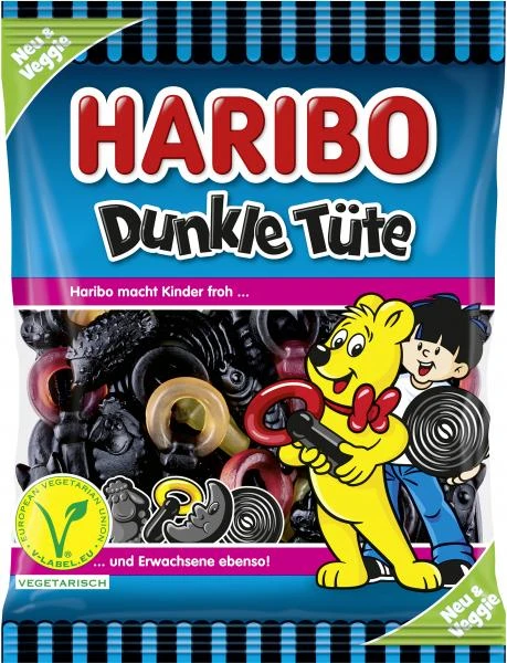 Haribo Dunkle Tüte 1 Haribo Dunkle Tüte