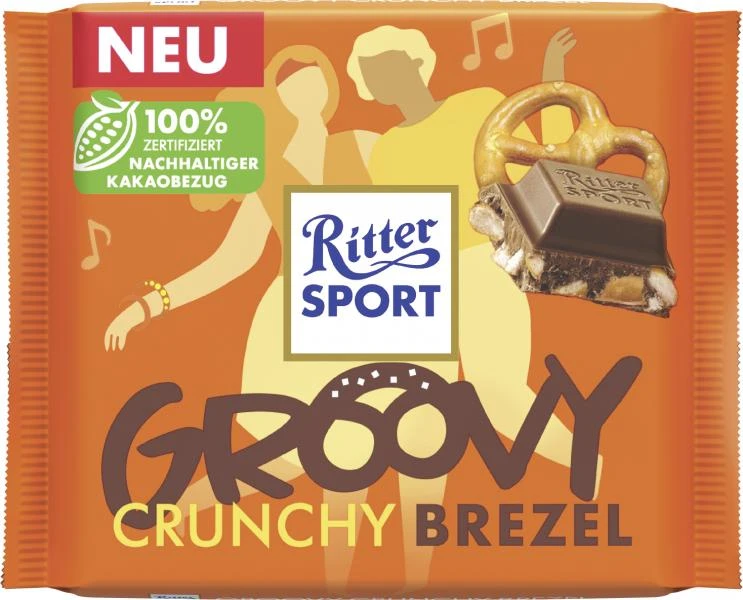 Ritter Sport Groovy Crunchy Brezel 1 Ritter Sport Groovy Crunchy Brezel