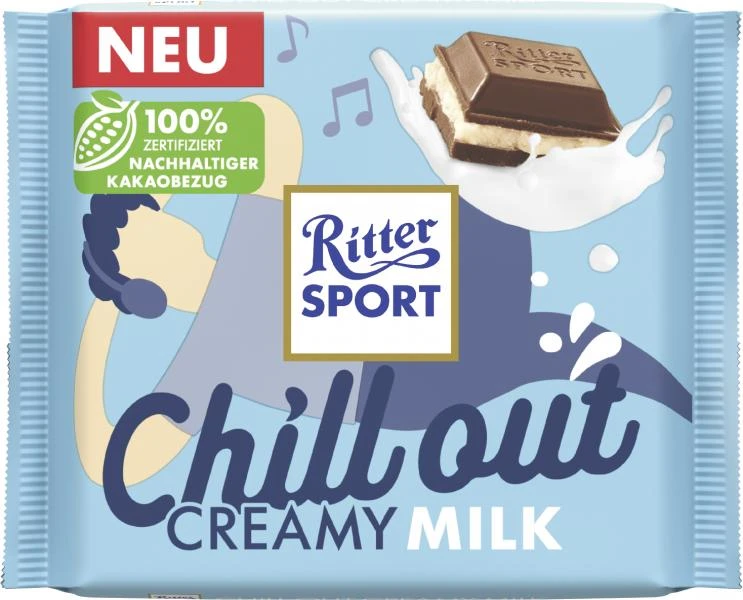 Ritter Sport Chill Out Creamy Milk 1 Ritter Sport Chill Out Creamy Milk
