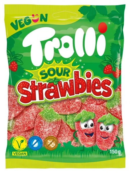 Trolli Sour Strawberries 1 Trolli Sour Strawberries