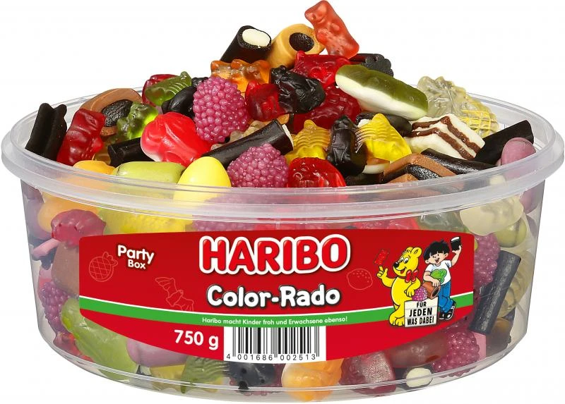 Haribo Color-Rado Party Box 2 Haribo Color-Rado Party Box – Bild 2