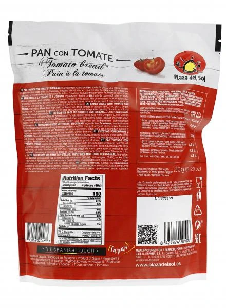 Plaza Del Sol Brot Mit Tomate 2 Plaza Del Sol Brot Mit Tomate – Bild 2